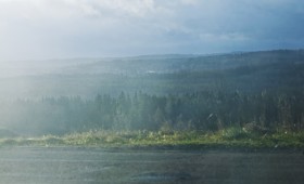 black river sunset